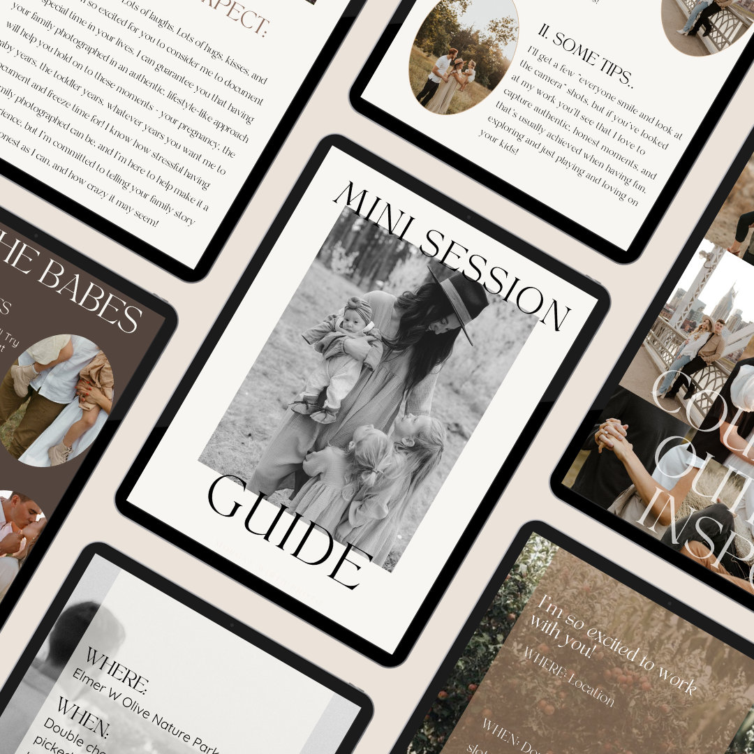 MINI SESSION GUIDE