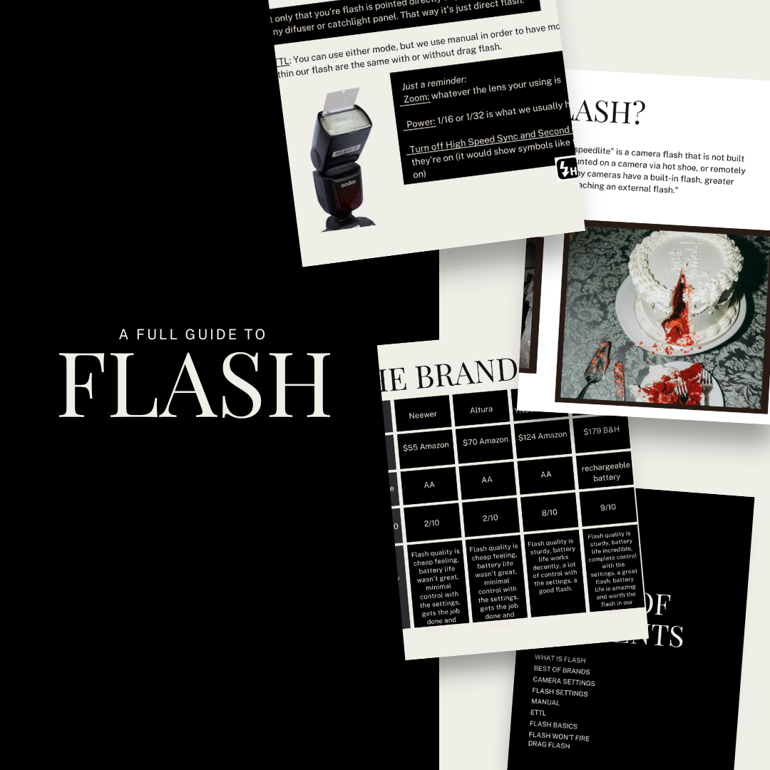 GUIDE TO PHOTOGRAPHY FLASH