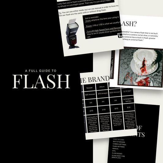 GUIDE TO PHOTOGRAPHY FLASH